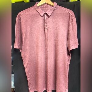John Varvatos Dusty Burgundy Polo Shirt